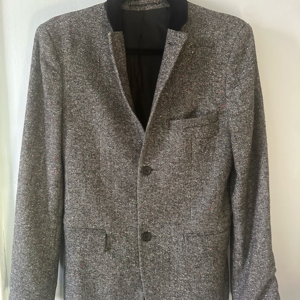 Elegant Charcoal Blazer for Men